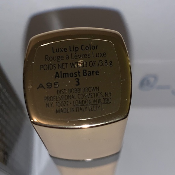 New Almost Bare Bobbi Brown Luxe Lip Color - Picture 6 of 12